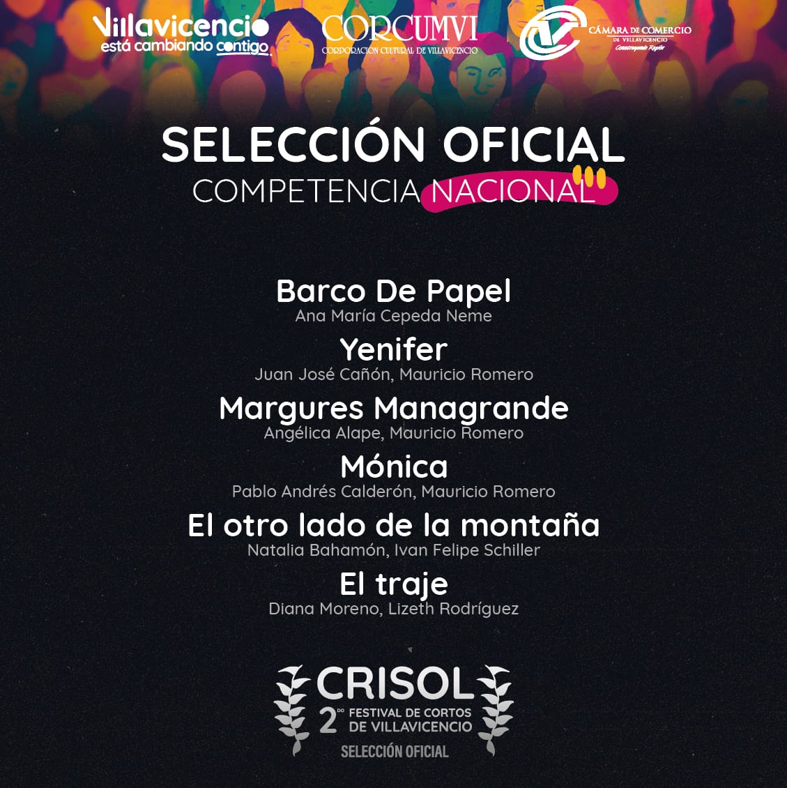 Pieza oficial de selección — Competencia Nacional, CRISOL 2022